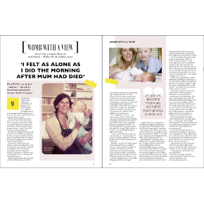 Grazia article - Womb with a View